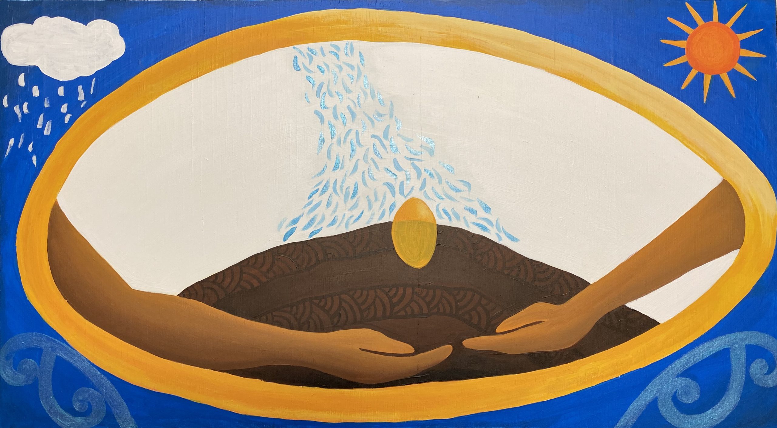 Kākano Mural Artwork