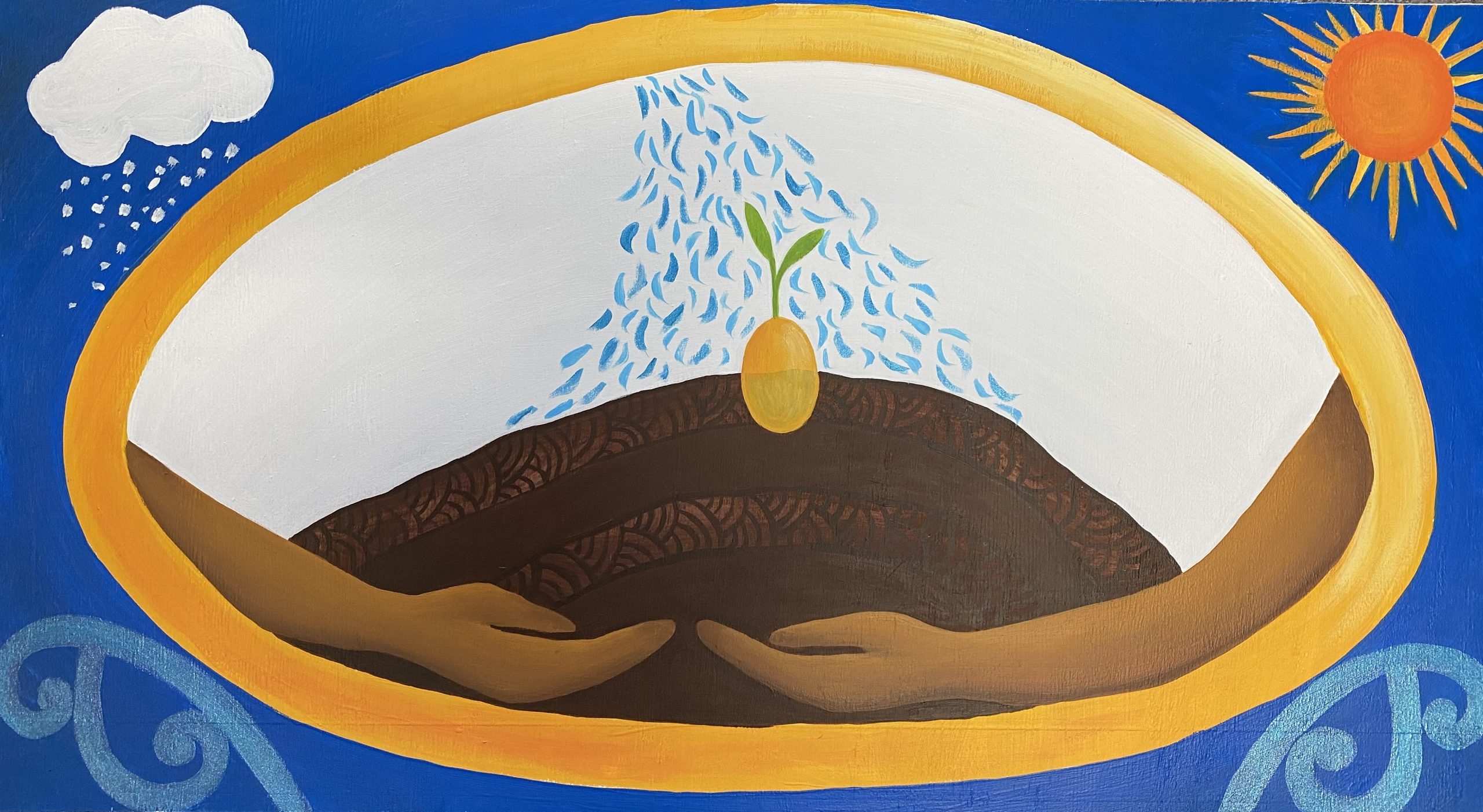 Pihipihi Mural Artwork